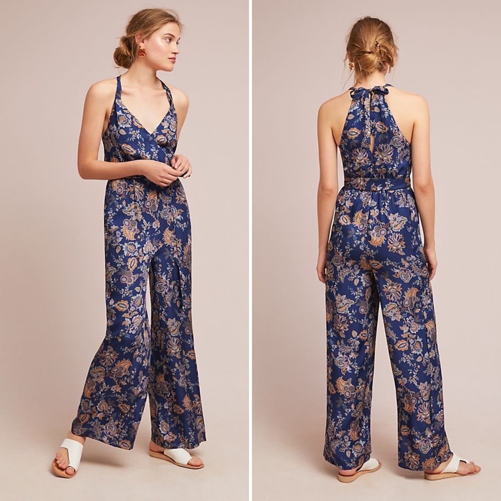 Anthropologie | ett:twa Paisley Jumpsuit NWOT - Picture 7 of 7